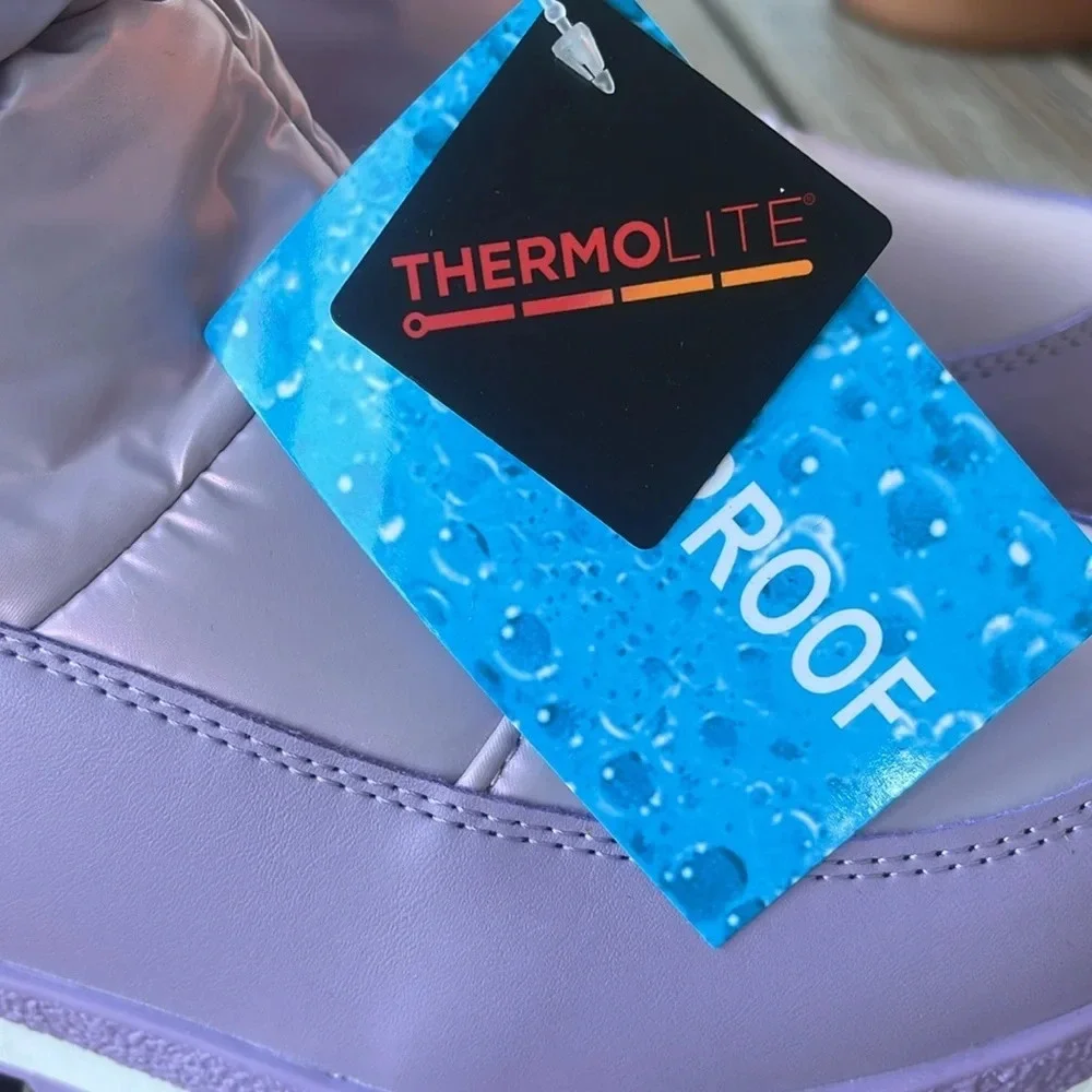 Tundra Husdon Children Snow Boots Purple Waterproof/ ThermoLite‎